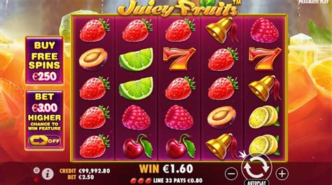 juicy fruit slot machine